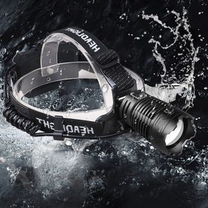 ไฟหน้า XHP360 36 คอร์ LED แบบชาร์จไฟได้ พกพาสะดวก น้ำหนักเบา พร้อมพอร์ตอินพุตไมโครและ Type C สำหรับใช้งานกลางแจ้ง - Product Image 2