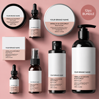 Étiquettes autocollantes personnalisées pour emballages de bouteilles cosmétiques, résistantes à l'eau et à l'huile, rouleaux d'étiquettes de luxe pour pots de soins de la peau, autocollants avec logo