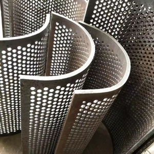 Vente flash - Panneaux perforés en acier inoxydable et aluminium revêtu, divers motifs de trous, pour la décoration - Product Image 1