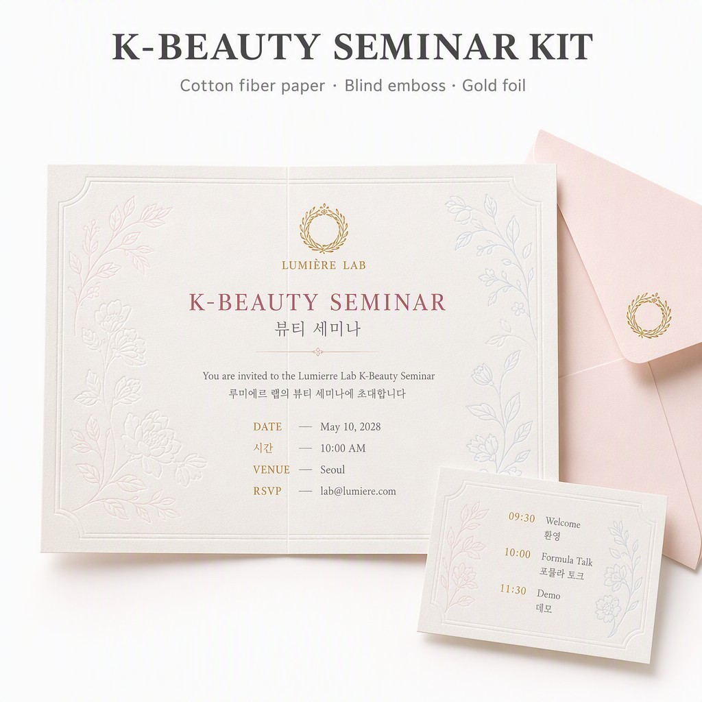Kit de séminaire K-Beauty Lab
