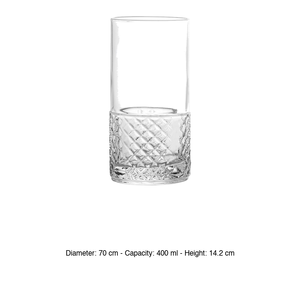 Vaso para bebidas 40 cl Roma 1960 H 14.2 cm Ø 7 cm Luigi Bormioli - Product Image 3
