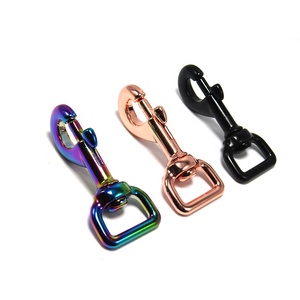 पालतू पट्टा तस्वीर हुक ठोस पीतल मढ़वाया रंग कुंडा बोल्ट के लिए उत्प्रेरक क्लिप्स लॉबस्टर हुक कुत्ते Leashes - Product Image 5