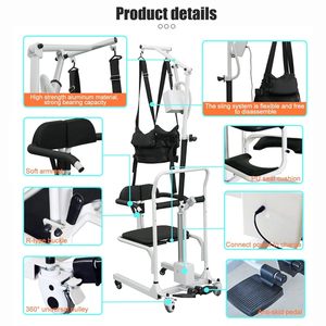 Produit de soins pour personnes âgées Xiangfali, toilette électrique, fauteuil roulant de transport pour patients, pour utilisation à domicile, transfert au chevet, <span class=keywords><strong>commode</strong></span> - Product Image 3