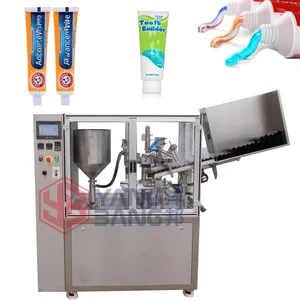 Machine automatique JB-FW35 de remplissage et de scellage de tubes Machine de remplissage de crème de tube de pâte dentifrice