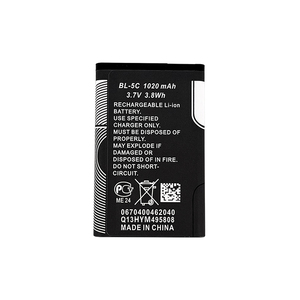 Pin điện thoại di động Nokia N95 N96 X5 E65 6210 N85 N86 C7 N78 BL-5C BL-5K BL-6F hàng có sẵn - Product Image 1