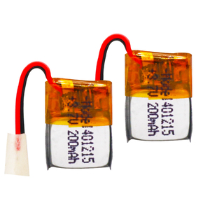 401215 40mah 200mah 3,7 v литий-полимерный аккумулятор литий-ионные аккумуляторы Lipo батареи - Product Image 1
