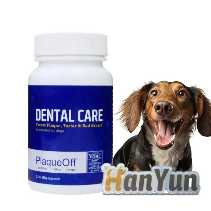Bubuk gigi untuk anjing & kucing-gigi bersih-gusi sehat & plak pengatur napas segar & bangun karang gigi
