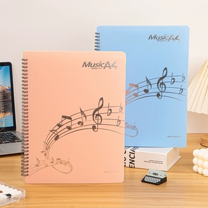 Carpeta de Plástico Transparente con Espiral para Partituras, Tamaño A4, con Logotipo Personalizado al por Mayor, para Escuelas de Música y Suministros de Entrenamiento de Piano - Product Image 4