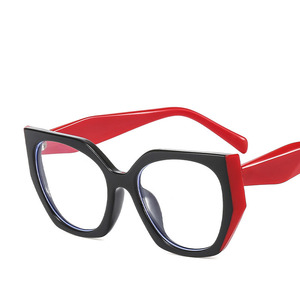 Montatura per Occhiali da Vista 9711 <span class=keywords><strong>Multicolore</strong></span> Stile Cat Eye per Donna, Anti Luce Blu, Design Vintage alla Moda - Product Image 3
