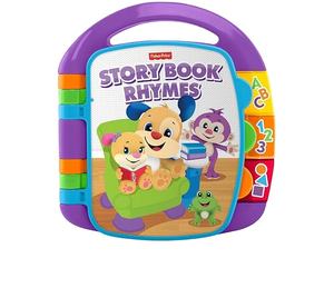 Livre de planche pour bébé Comptines musicales avec lumières et son Jouet d'apprentissage à couverture rigide en papier de carton durable - Product Image 1