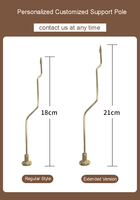 Vente d'usine : Porte-bougie rotatif en acier inoxydable pour bougies chauffe-plat, personnalisable, avec base métallique