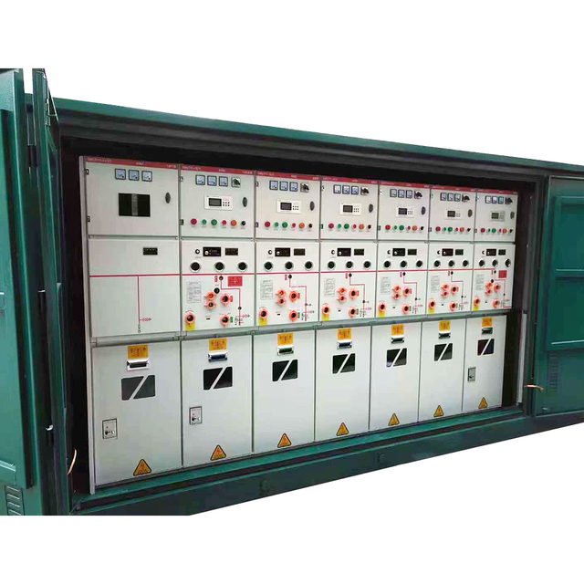 12KV 24KV Gas Insulated Switchgear GIS Panel Fully Insulated and Fully Sealed Solid Cabinet Model OBGT17-12/630 IP67 50/60Hz