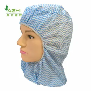 Copertura del cappuccio del cappuccio del cappuccio astro monouso del cappuccio dello spazio medico covera stent head cover con maschera per il viso