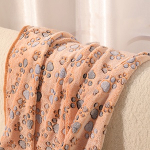 Couverture pour chien de qualité supérieure super douce et moelleuse Tapis pour animaux de compagnie Jeté en molleton de flanelle mignon pour chiot chien chat multicolore - Product Image 2