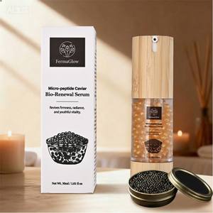 Suero de Vitamina C con Péptidos de <span class=keywords><strong>Caviar</strong></span> Negro Fermentado, Reduce las Arrugas, Mejora la Firmeza, Restaura la Piel Radiante y Juvenil - Product Image 1