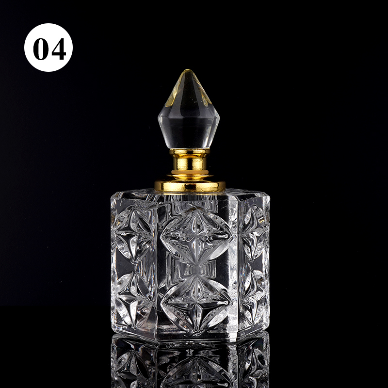 DENA クリスタル香水ボトル ダイヤモンド型 New-Arabic-Quartz-Crystal-