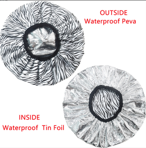 Femmes Salon de coiffure <span class=keywords><strong>Anti</strong></span> Static Hair Baked Oil Cap Drying Shower tresses shower caps for chemo cooling Tin Foil waterproof Perm Cap - Product Image 4