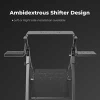 Mise à niveau du support de volant de course pliable X Frame pour PXN/Thrustmaster/Logitech G29 G27 G920 G923 T300RS T128X Garantie 1 an Métal