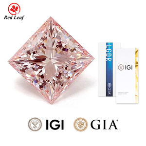Diamanti Sintetici Redleaf Taglio Rotondo e Fantasia, Colori Rosa HPHT CVD 1CT 2CT 3CT 4CT 5CT con Certificato IGI per Creazione di Gioielli - Product Image 2