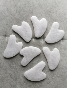 Haute qualité Jade Guasha pierre conseil personnalisé visage Gua Sha grattage outil de Massage - Product Image 2