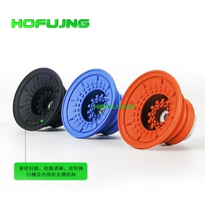 Traje para Altas Temperaturas de 250 Grados ℃   Ventosas de succión tipo fuelle de 1.5 pliegues para transporte de chapas metálicas, reemplazo total de la serie SAB - Product Image 4