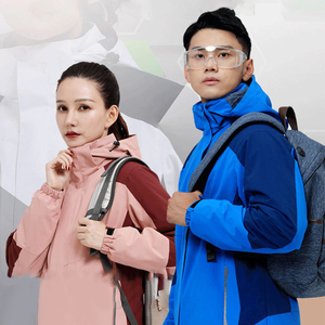 Vestes pour hommes avec logo personnalisé, veste en toile softshell coupe-vent à fermeture éclair, veste imperméable pour voyages et explorations en plein air pour hommes - Product Image 6