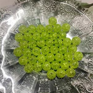 Vente en gros de perles acryliques de 8 à 20mm perles rondes pour la fabrication de bijoux à bricoler soi-même perles épaisses et brillantes - Product Image 6