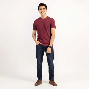 T-shirt en coton noir, impression personnalisée de t-shirt, t-shirt vierge, t-shirt à col rond noir pour homme, t-shirt unisexe, t-shirts unis pour homme - Product Image 1