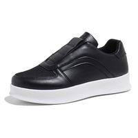 Chaussures décontractées pour hommes, tendance sportive, nouvelles baskets blanches pour étudiants, semelle épaisse, maille élastique respirante