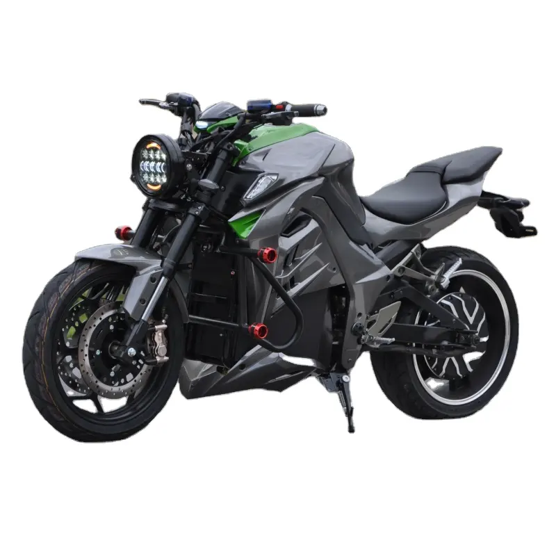 パワフルなスポーツレーシング電動バイクバイクストリートリーガルクラシック高速72v 5000w 125cc