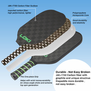 Loki Tùy Chỉnh USAPA Pickleball Vợt 14Mm 16Mm T700 + 18K Sợi Carbon Pickleball Mái Chèo Bộ - Product Image 3