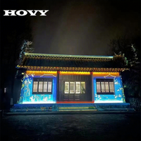 Système de projection interactif de réalité augmentée HOVY, salle de restaurant immersive en 3D holographique, écran LCD, résolution 1920x1200