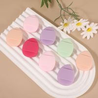 Éponge à coussin d'air, sèche et humide, double usage, anti-cernes, blush haute brillance, douce pour la peau, non lavable, gouttes d'eau, poudre pour le pouce