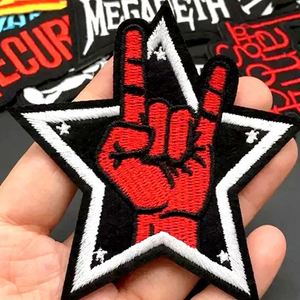 Patchs brodés personnalisés avec logo de groupe punk pour vêtements, appliques rock hippie, patchs thermocollants brodés pour vêtements - Product Image 6