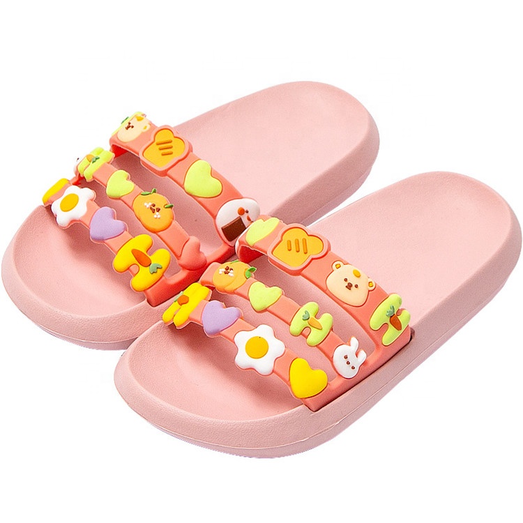 Летние детские сандалии, пляжные тапочки, мягкая подошва, комнатные тапочки для спальни