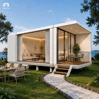 Maison mobile moderne préfabriquée, personnalisable, installation rapide, extensible, maison mobile de luxe