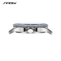 SINOBI nouvelle montre plaqué or Rose hommes affaires montres à Quartz de luxe hommes montres-bracelets personnalisation conception