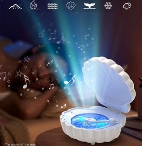 נגן שיא קלאסי פגז <span class=keywords><strong>Bluetooth</strong></span> מקרן אווירה חדר שינה אור אור ירח אור אור ירח קישוט - Product Image 2