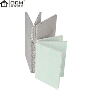 Panneau de <span class=keywords><strong>ciment</strong></span> EPS imperméable MgoSo4 matériau résistant au feu cloison de séparation feuille de toiture revêtement extérieur exportation mondiale - Product Image 4