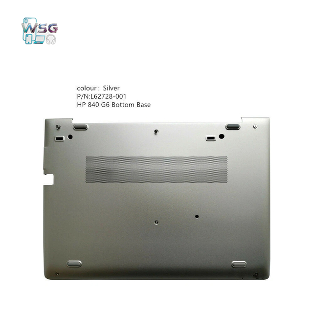SZ-Wisbuild Brand New Silver Laptop Bottom Base Case Cover for Elitebook 840 G6 L62728-001