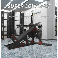 Nouvelle conception 2026 – Machine à ramer horizontale à charge de plaques en acier pour usage commercial, idéale pour la musculation professionnelle en salle de sport