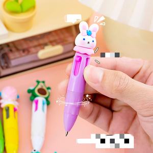 Bolígrafos de Dibujo y Escritura de Dinosaurios Kawaii Multicolores, Lindos Bolígrafos de Plástico con Tintas Variadas, Regalos Divertidos para Cumpleaños de Niños - Product Image 6
