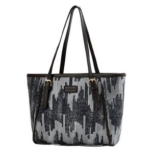 Sac cabas grande capacité tendance pour femme, nouveau sac décontracté avec pochette, sac à bandoulière - Product Image 1