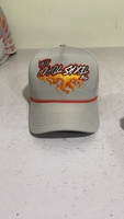 Sombrero de Marco A de 5 paneles, calidad personalizada, a rayas, impermeable, poliéster, deporte, Golf, gorra perforada con corte láser, gorra de béisbol