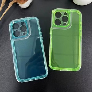 Nouvelle armure antichoc 3 en 1 PC étui de téléphone portable en TPU pour Samsung S24 FE A02S A30S A01 A02 360 couverture rigide de protection - Product Image 2