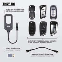 Programador Universal de Llaves de Coche Thinkcar TKEY 101 con 6 Llaves Remotas, Compatible con Sistemas Antirrobo