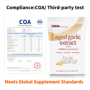 Cápsulas de Aceite de Ajo Negro 100% Natural Sin Olor OEM, Bajo MOQ, Suministro con Prueba COA para Vendedores de Plataformas de Comercio Electrónico - Product Image 5
