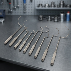 1 pièce Dispositif manuel d'enfilage de fil médical en acier inoxydable, Instrument de chirurgie orthopédique et traumatologique, Classe I Certifié CE - Product Image 6