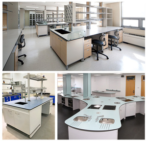Encimera de laboratorio Hpl de 12mm laminado compacto resistente a productos químicos para laboratorio de ciencias - Product Image 6