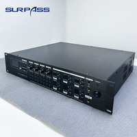 MA624XW 6 Bölgeli WIFI Güç Amplifikatörü Metal Kampüs Alışveriş Merkezi Profesyonel Sabit Voltaj Ticari Mikser Amplifikatör